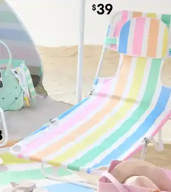 Kmart Face down lounger offer