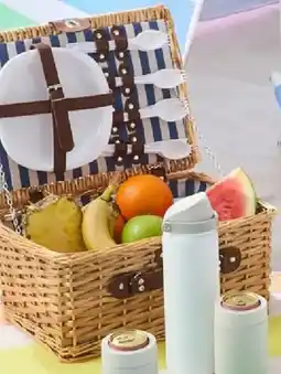 Kmart Rattan Picnic Set offer