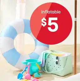 Kmart Inflatable swim ring offer