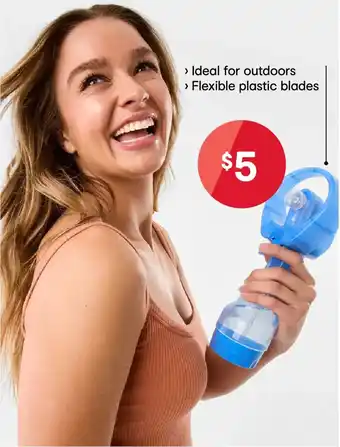 Kmart Misting fan offer