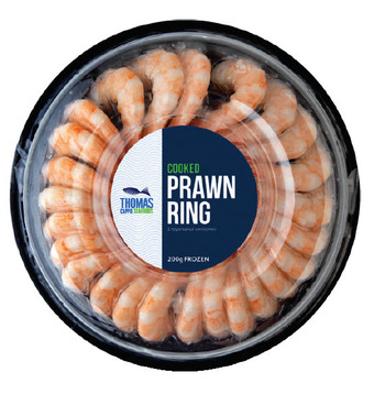 Drakes Thomas cappo seafoods prawn ring 200g offer