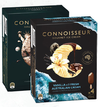 Drakes Connoisseur ice cream 4 pack - mini 6 pack offer
