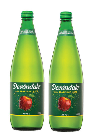 Drakes Devondale sparkling apple juice 750ml offer