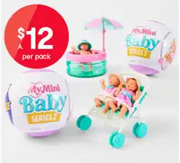 Kmart Assorted 5 Surprise My Mini Baby Series 2 offer
