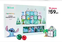 Kmart 74 piece Disney Lilo and Stitch magnetics set offer