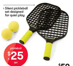 Kmart Silent Pickleball set offer