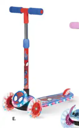 Kmart Spidey 3D light-up tri-scooter offer