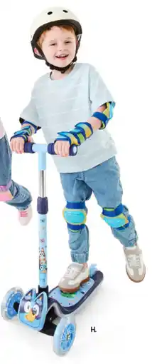 Kmart Bluey 3D light-up tri-scootert offer