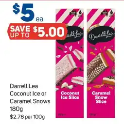 Foodland Darrell Lea Coconut Ice or Caramel Snows offer