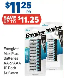 Foodland Energizer Max Plus Batteries offer