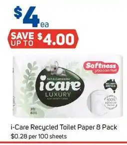 Foodland i-Care Recycled Toilet Paper offer