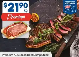 Foodland Premium australian beef rump steak offer