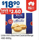 Foodland Little vili's gourmet cocktail range offer