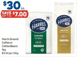 Foodland Harris ground coffee or coffee beans offer