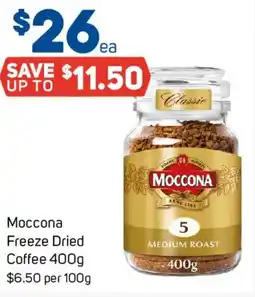 Foodland Moccona Freeze Dried coffee offer