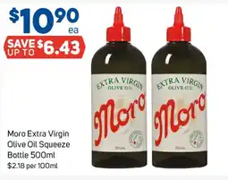 Foodland Moro Extra Virgin Olive Oil Squeeze Bottle offer