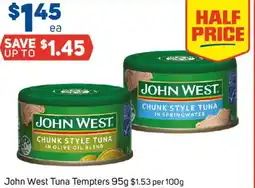 Foodland John west tuna tempters offer