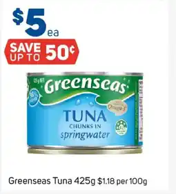 Foodland Greenseas tuna offer