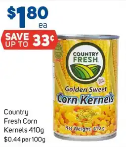 Foodland Country fresh corn kernels offer