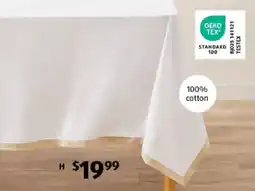 ALDI Cotton Tablecloth offer