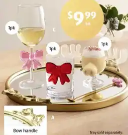 ALDI Glass Drinkware Assortment offer