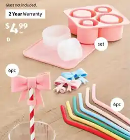 ALDI Silicone Drink Accessories offer