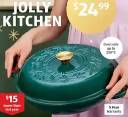 ALDI Cast Iron French Pan offer