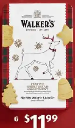ALDI Walker's Festive Shortbread Tin offer