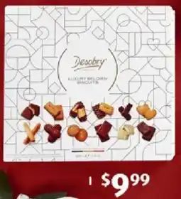 ALDI Desobry Luxury Belgian Biscuits offer