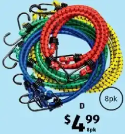 ALDI D Bungee Cord Set offer