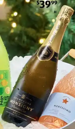 ALDI Veuve Monsigny Premier Cru Champagne NV offer