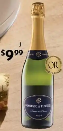 ALDI Comtesse de Fleurvel Sparkling Brut NV offer