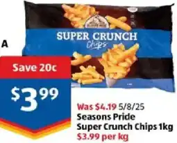 ALDI Seasons Pride Super Crunch Chips offer