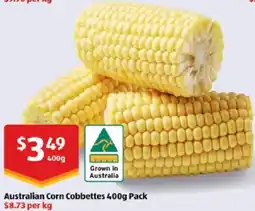 ALDI Australian Corn Cobbettes offer