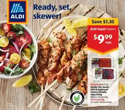 ALDI Chicken Kebabs offer
