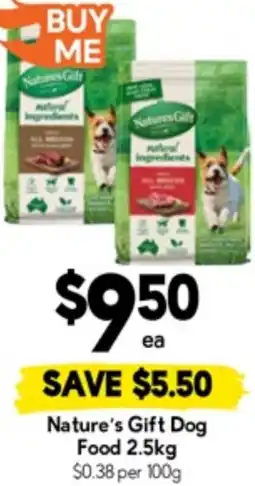 Drakes Nature's Gift Dog Food offer