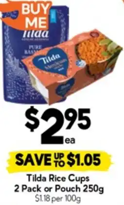 Drakes Tilda Rice Cups offer