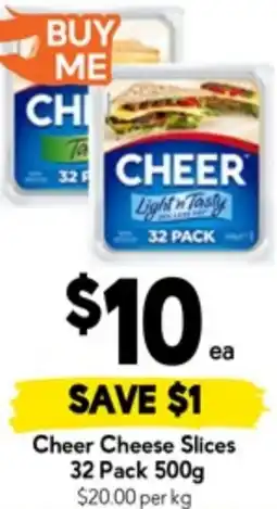 Drakes Cheer Cheese Slices offer
