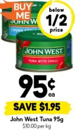 Drakes John West Tuna offer