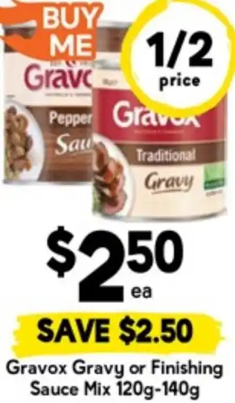 Gravox Gravy or Finishing Sauce Mix