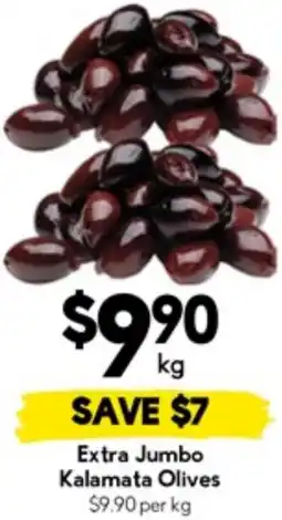 Drakes Extra Jumbo Kalamata Olives offer