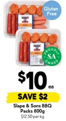 Drakes Slape & Sons BBQ Packs offer