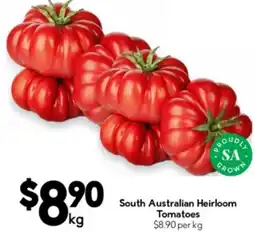 Drakes South Australian Heirloom Tomatoes offer
