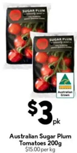 Drakes Australian Sugar Plum Tomatoes offer