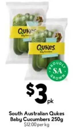 Drakes South Australian Qukes Baby Cucumbers offer