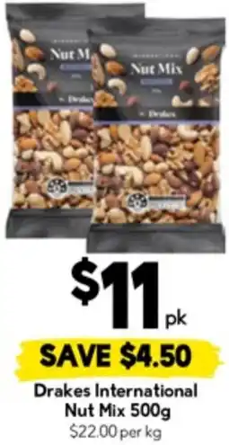 Drakes Drakes International Nut Mix offer