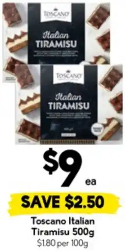 Drakes Toscano Italian Tiramisu offer