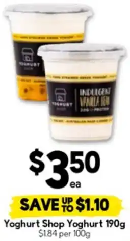 Drakes Yoghurt Shop Yoghurt offer