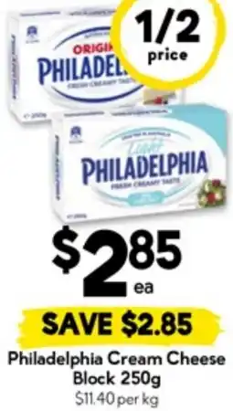 Drakes Philadelphia Cream Cheese Block offer