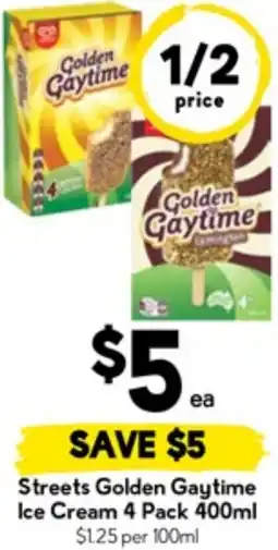 Drakes Streets Golden Gaytime Ice Cream offer